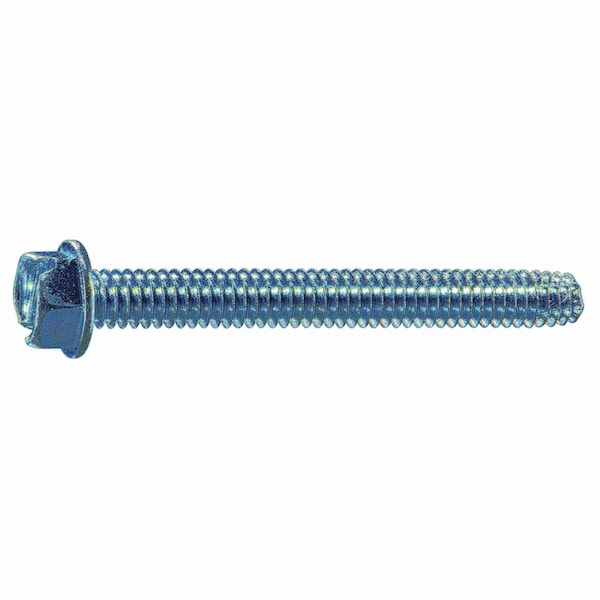 Midwest Fastener Sheet Metal Screw, 1/4" x 2-1/4 in, Zinc Plated Steel Flange Hex Head 8 PK 931785 - main